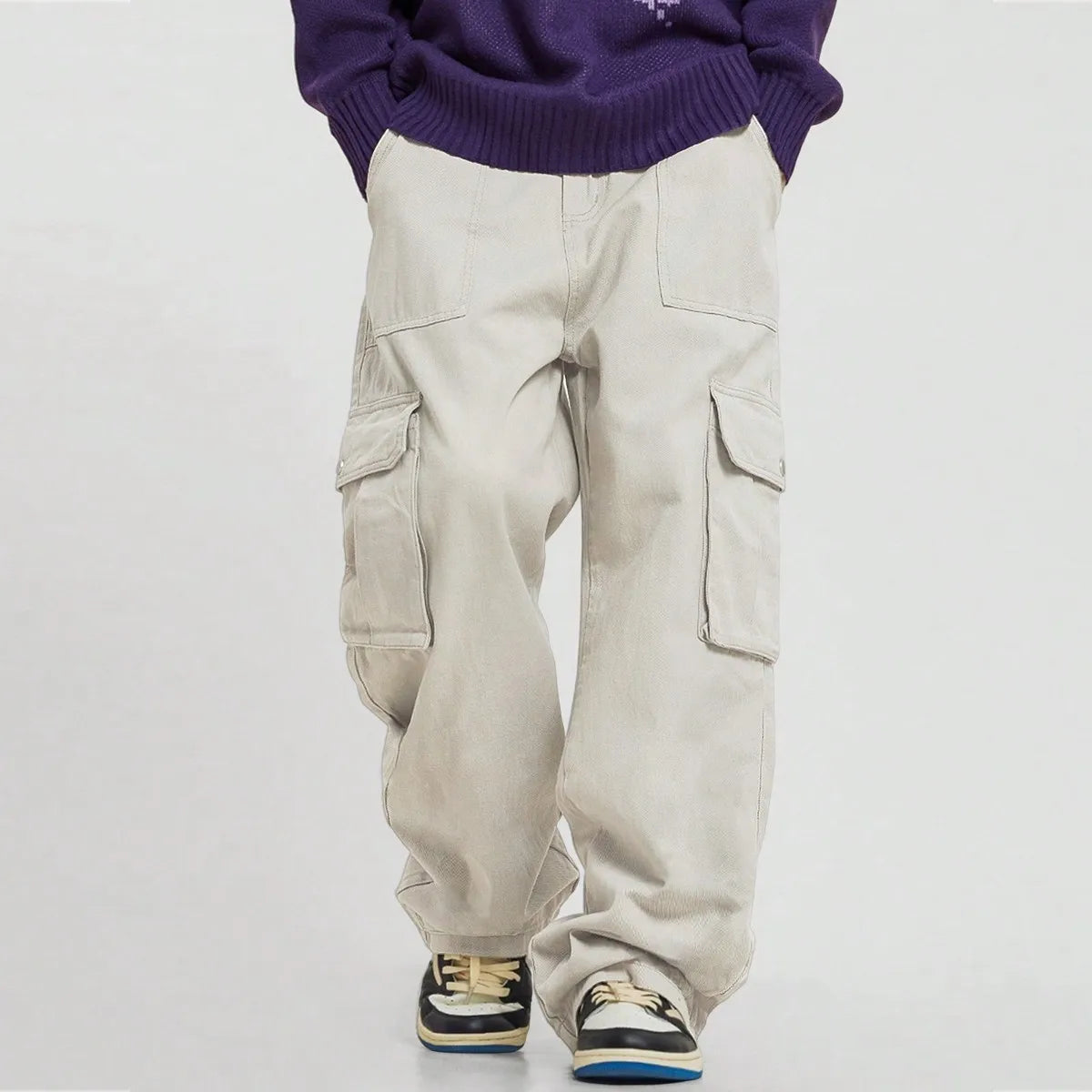 Straight Leg Cargo Pants