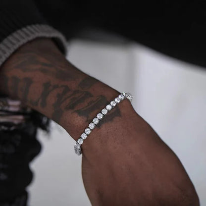 AV hiphop Tennis Bracelet